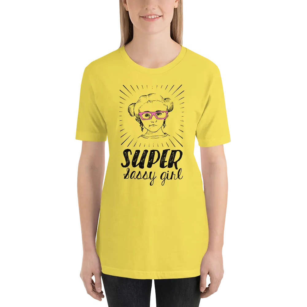 Super Sassy Girl (Esperanza - Raising Dion) Adult Light Color Shirts