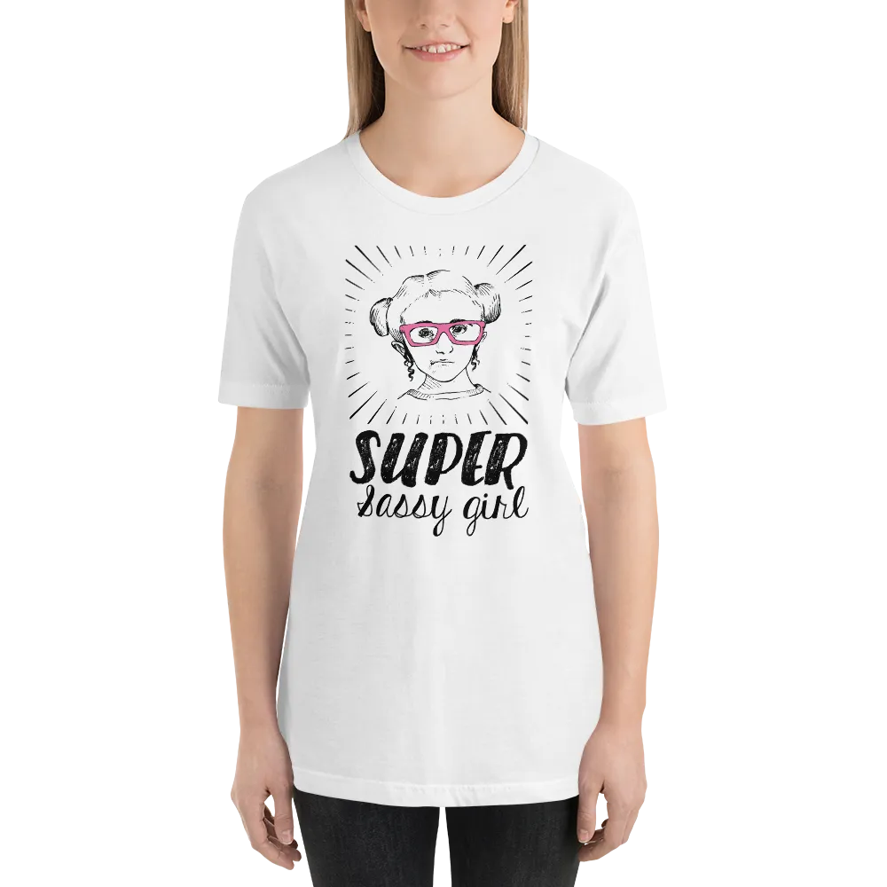 Super Sassy Girl (Esperanza - Raising Dion) Adult Light Color Shirts