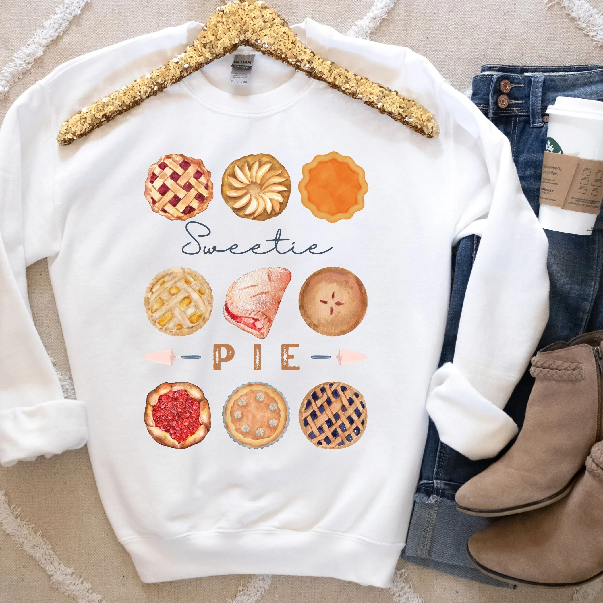 Sweetie Pie Fall Baking Sweatshirt