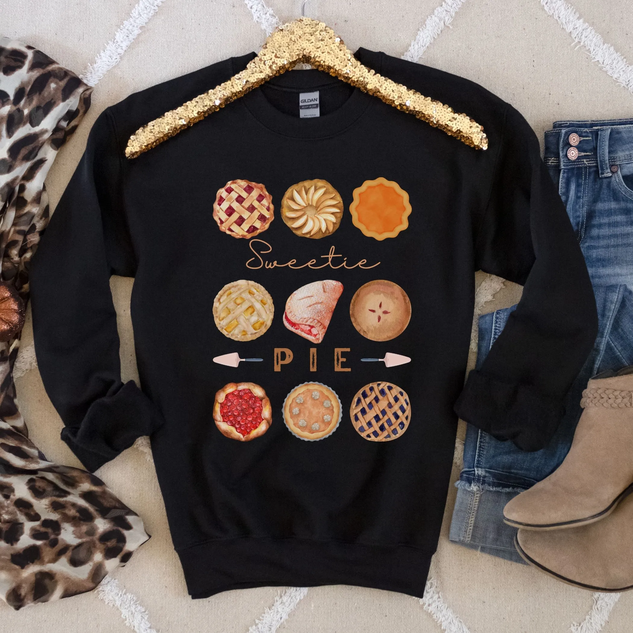 Sweetie Pie Fall Baking Sweatshirt