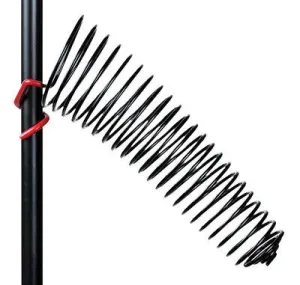 SWIRLYSHTICK 1 BLACK DRUMSTICK RIGHT SIDE HOLDER