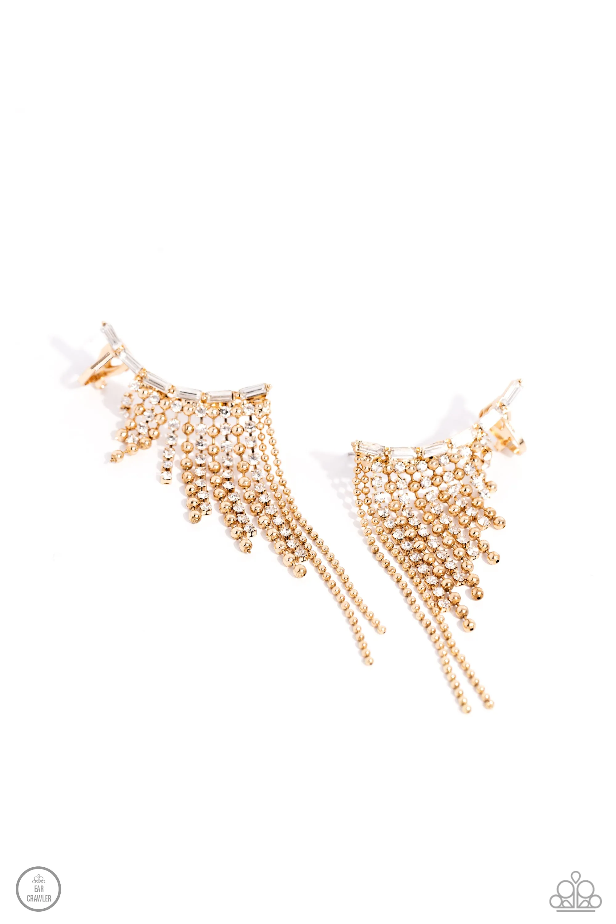 Tapered Tease - Gold Post Earring