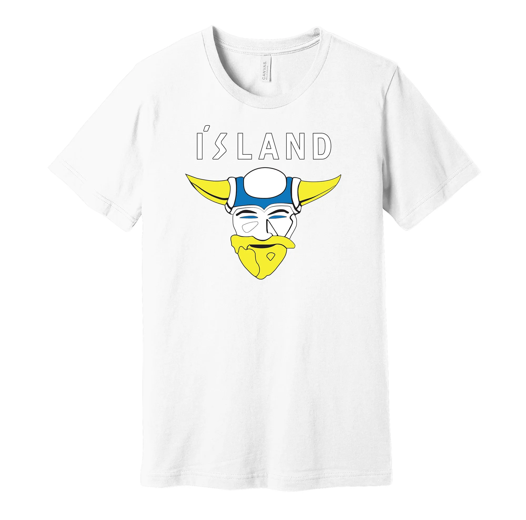 Team Iceland Logo Shirt - Movie Sports Team - D2: The Mighty Ducks - Hyper Than Hype