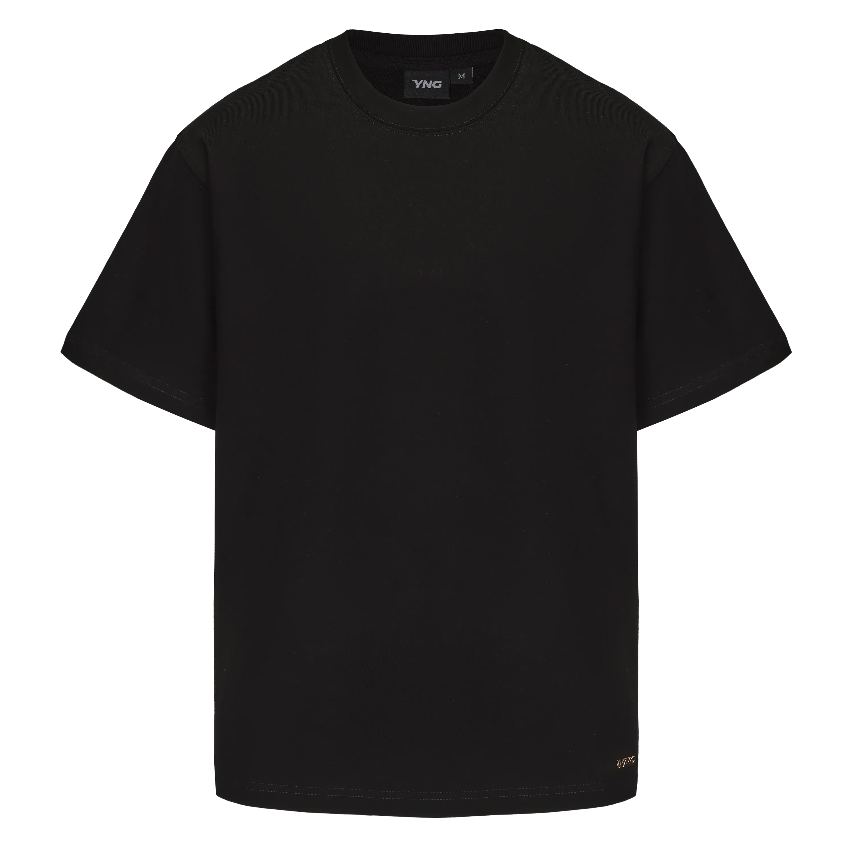 The Icon Premium Basic Tee - Black