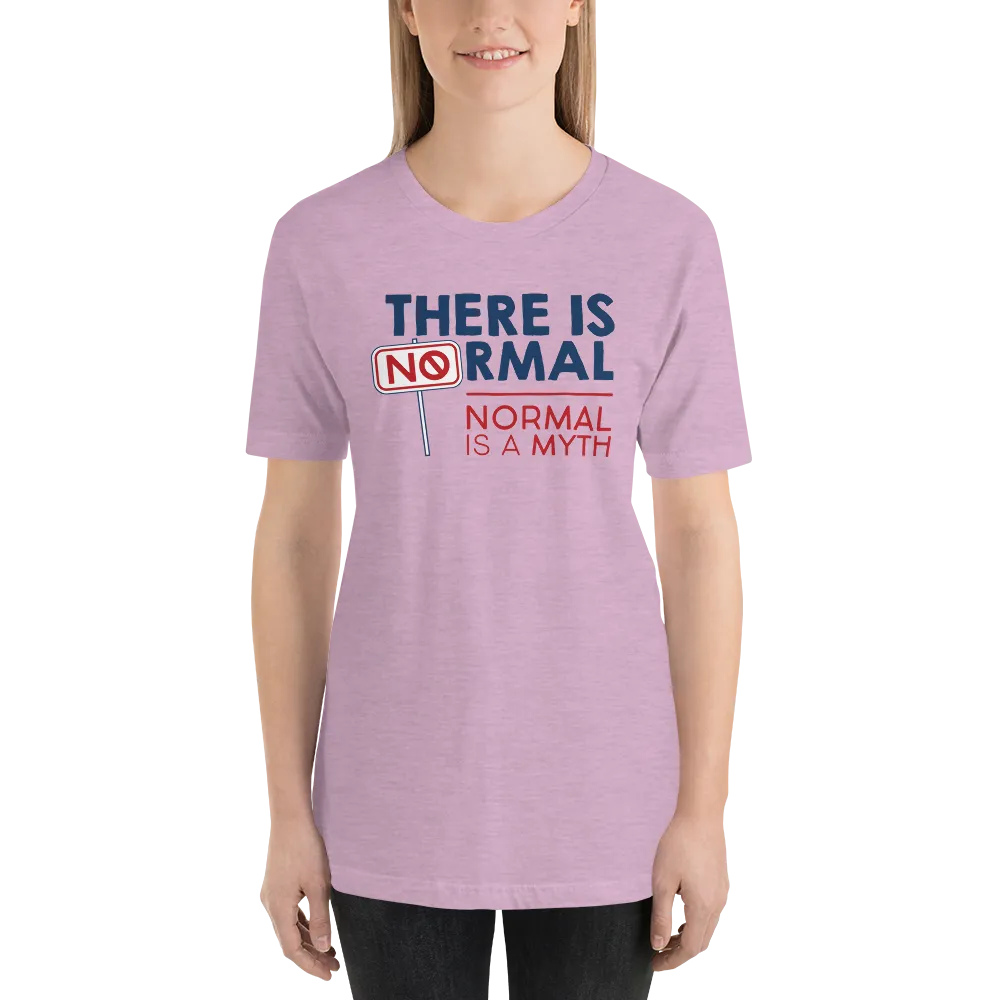 There is No Normal (Adult Unisex Light Color Shirts)