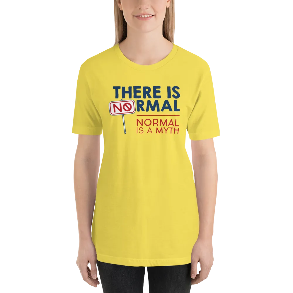 There is No Normal (Adult Unisex Light Color Shirts)