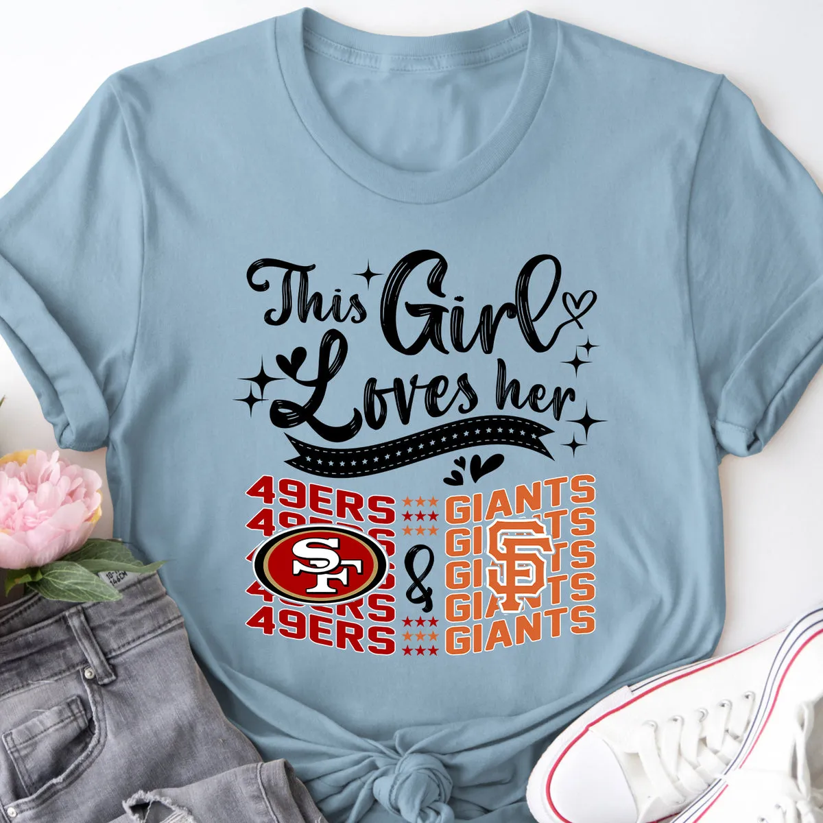 This Girl Loves Her Teams - SF49ers & SFG