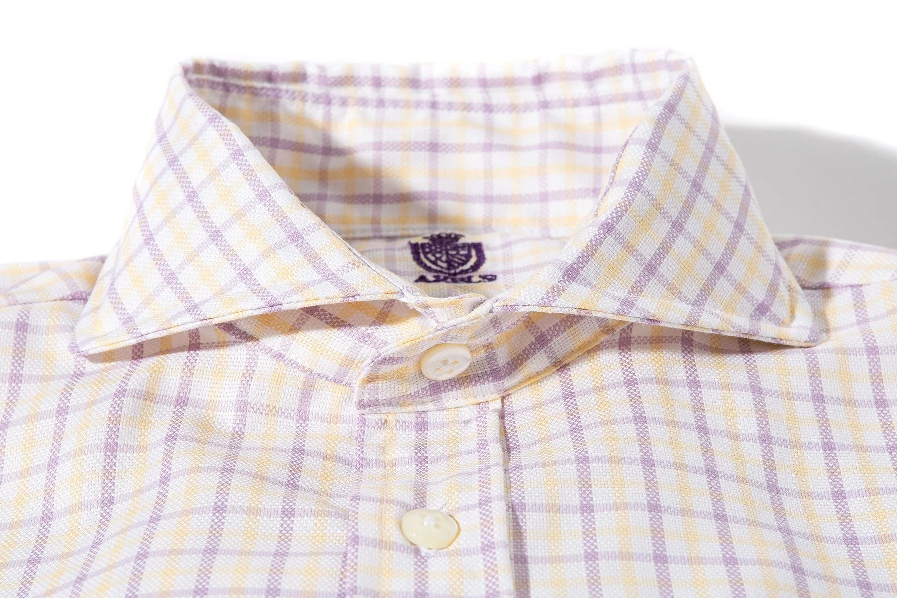 Thompson Check in Yellow and Purple