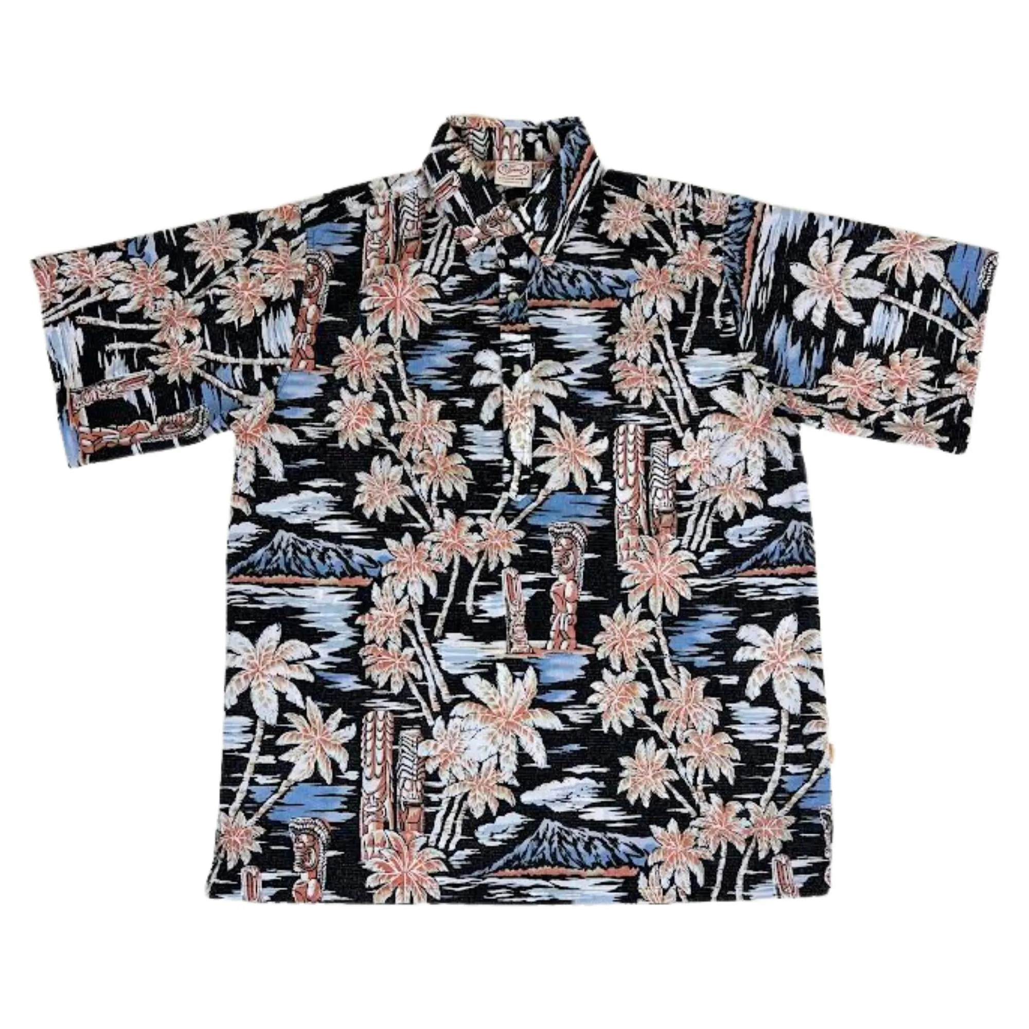 Tiki Sunset Pullover (Black)