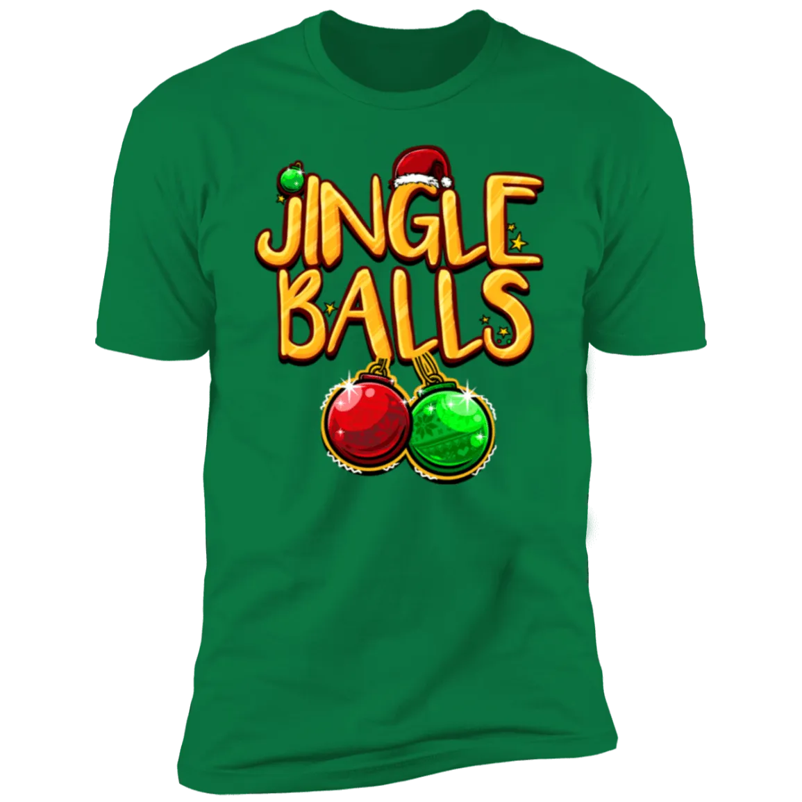 Tinsel tits & Jingle Balls Couples Christmas Tees
