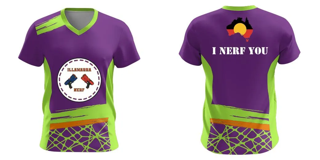 Trippin V Neck Warmup Shirt Design Your Own Custom