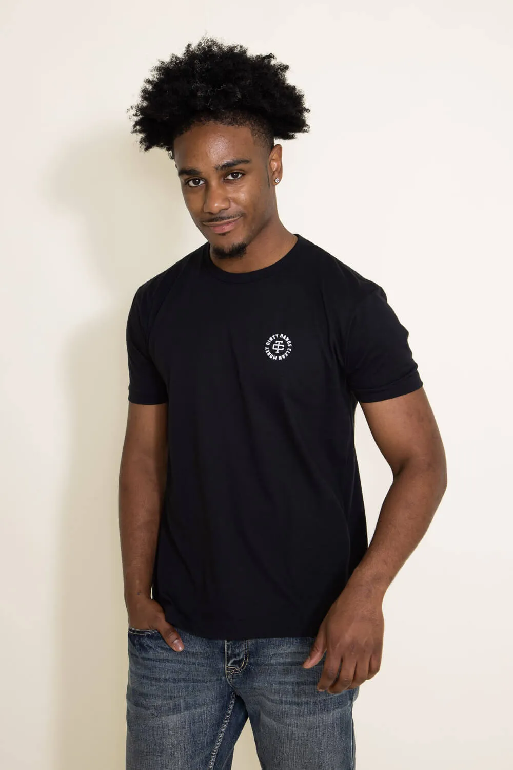 Troll Co Twisting Wrenches T-Shirt for Men in Black | TC0142-BLACK