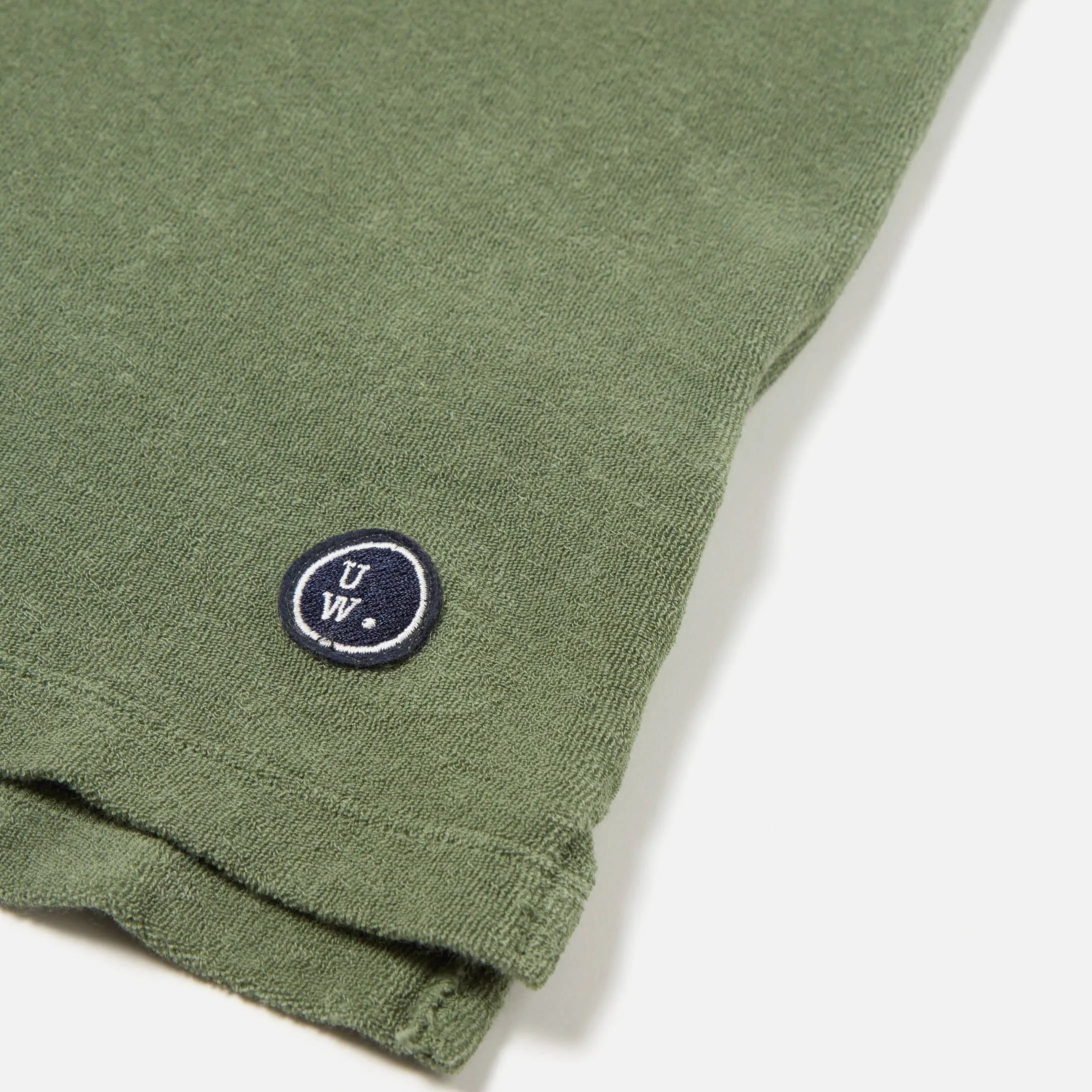 Universal Works Light Weight Terry Vacation Polo Birch