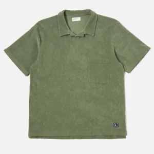 Universal Works Light Weight Terry Vacation Polo Birch