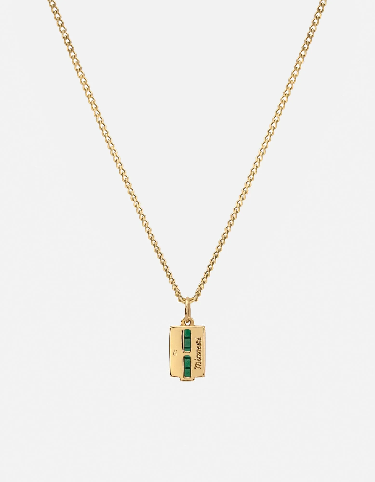 Vertigo Agate Necklace, Gold Vermeil