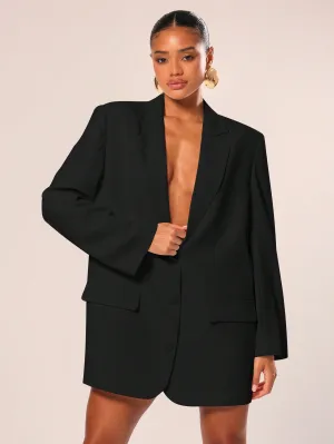Vestido Blazer Oversize de Dinero Antiguo