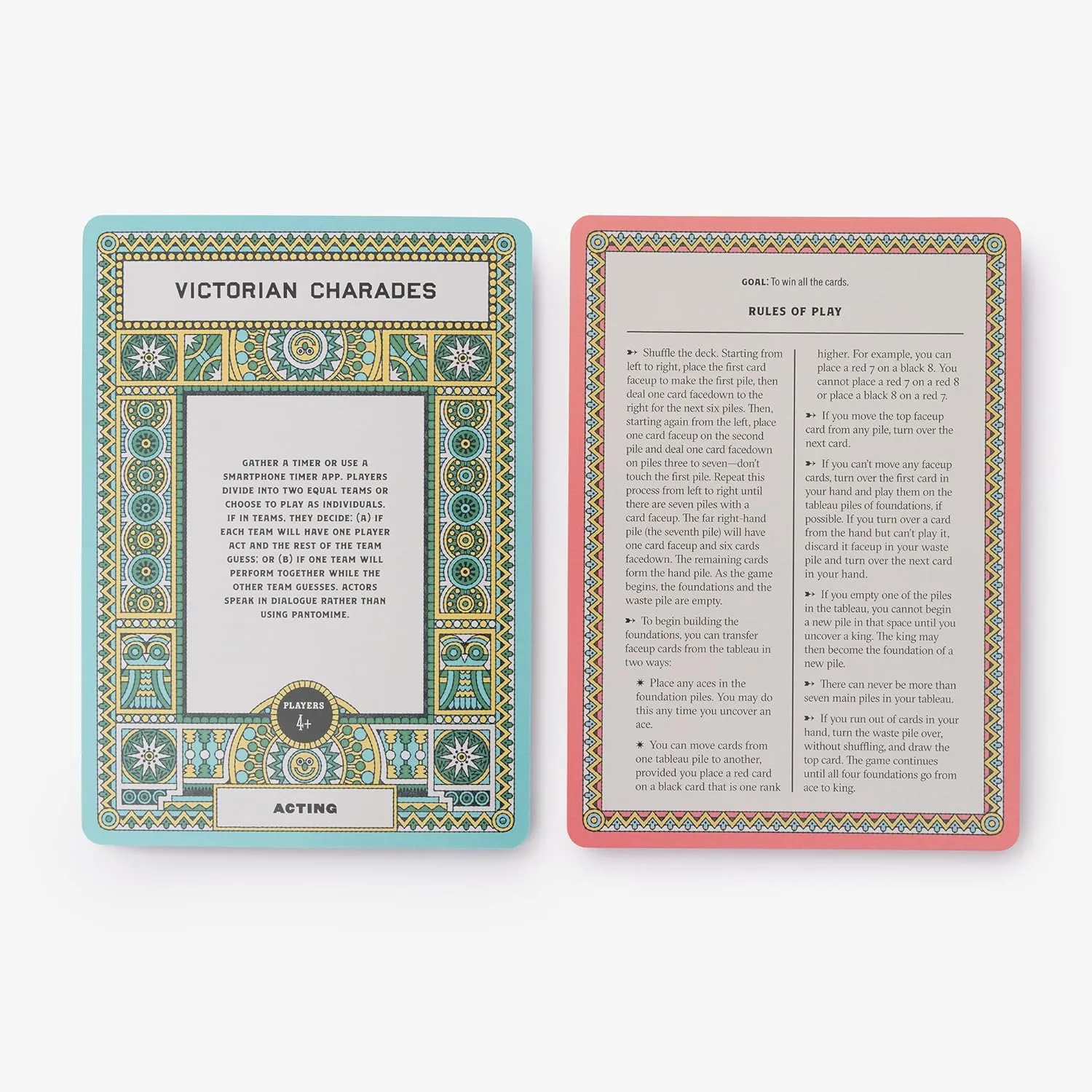 Victorian Parlour Games