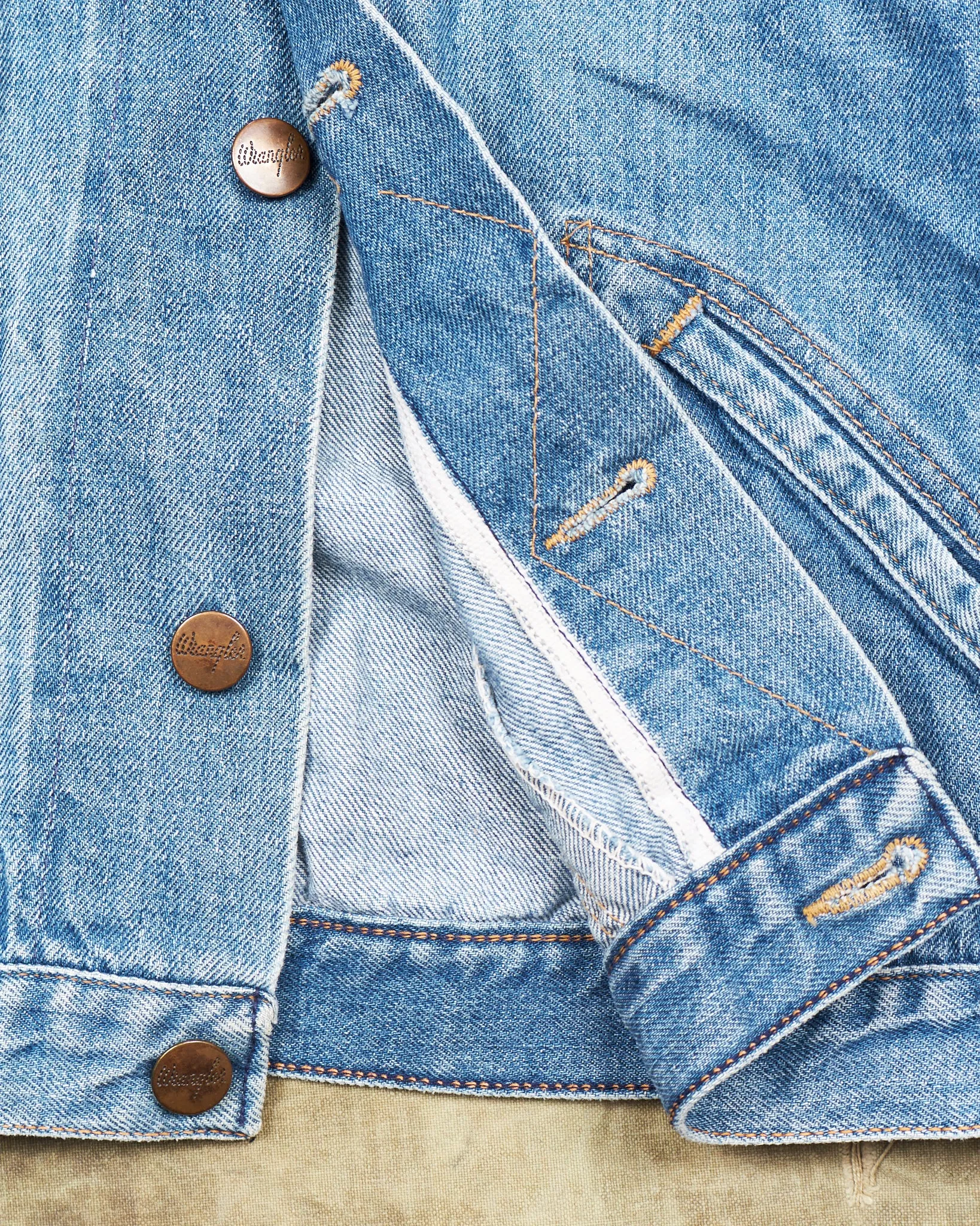Vintage 70's Wrangler Womens Denim Jacket
