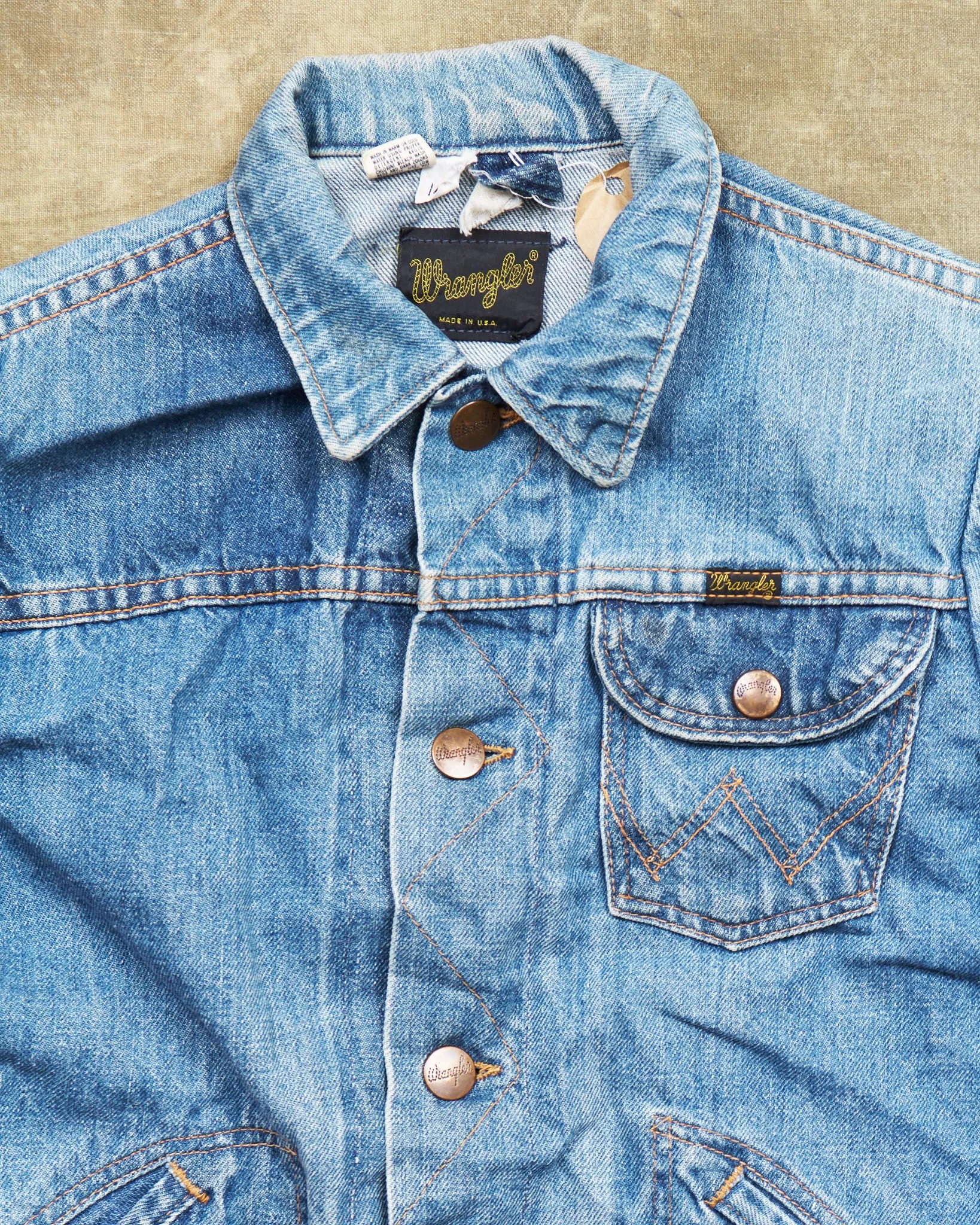 Vintage 70's Wrangler Womens Denim Jacket