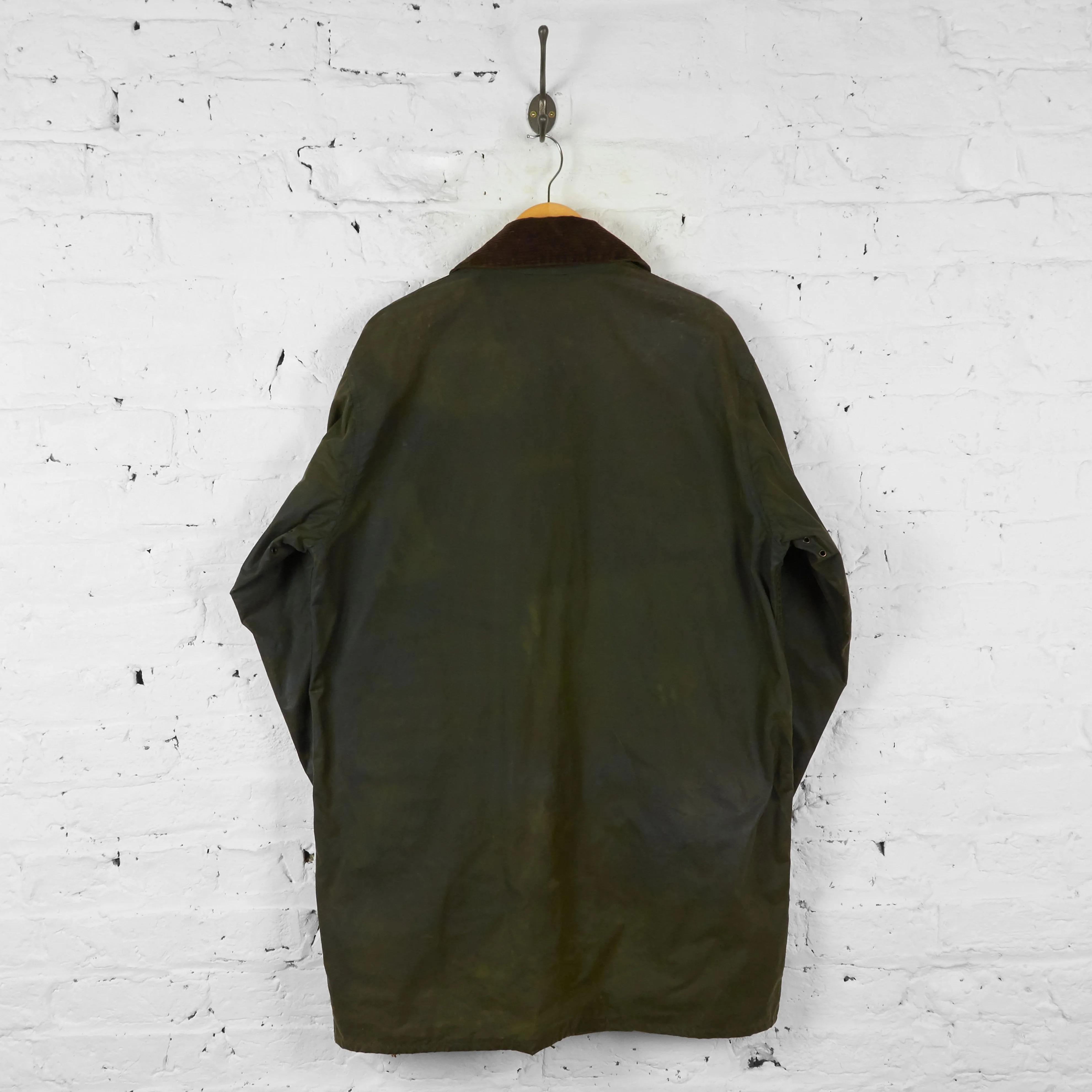 Vintage Barbour Wax Jacket - Green - XL