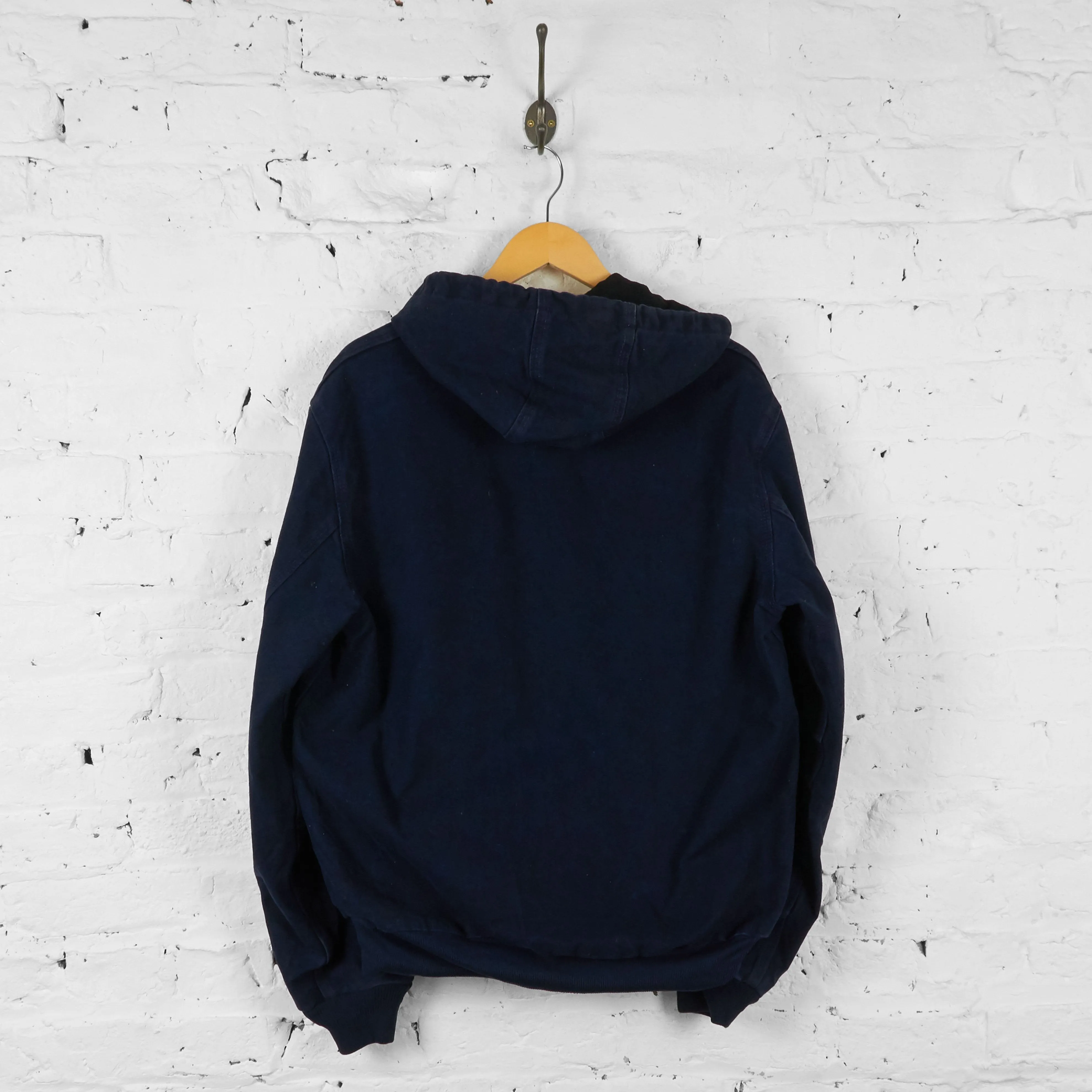 Vintage Carhartt Hooded Jacket - Navy - L