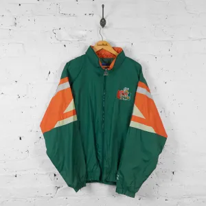 Vintage Miami Hurricanes Starter Jacket - Green - XL