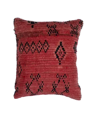 Vintage Rhamna Pillow - Terracotta Twin