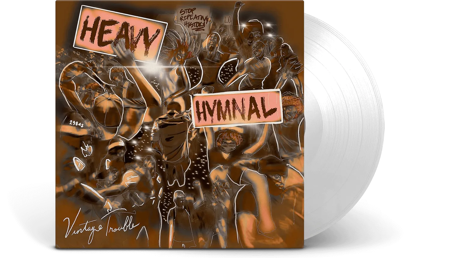 Vintage Trouble : Heavy Hymnal (White Vinyl)