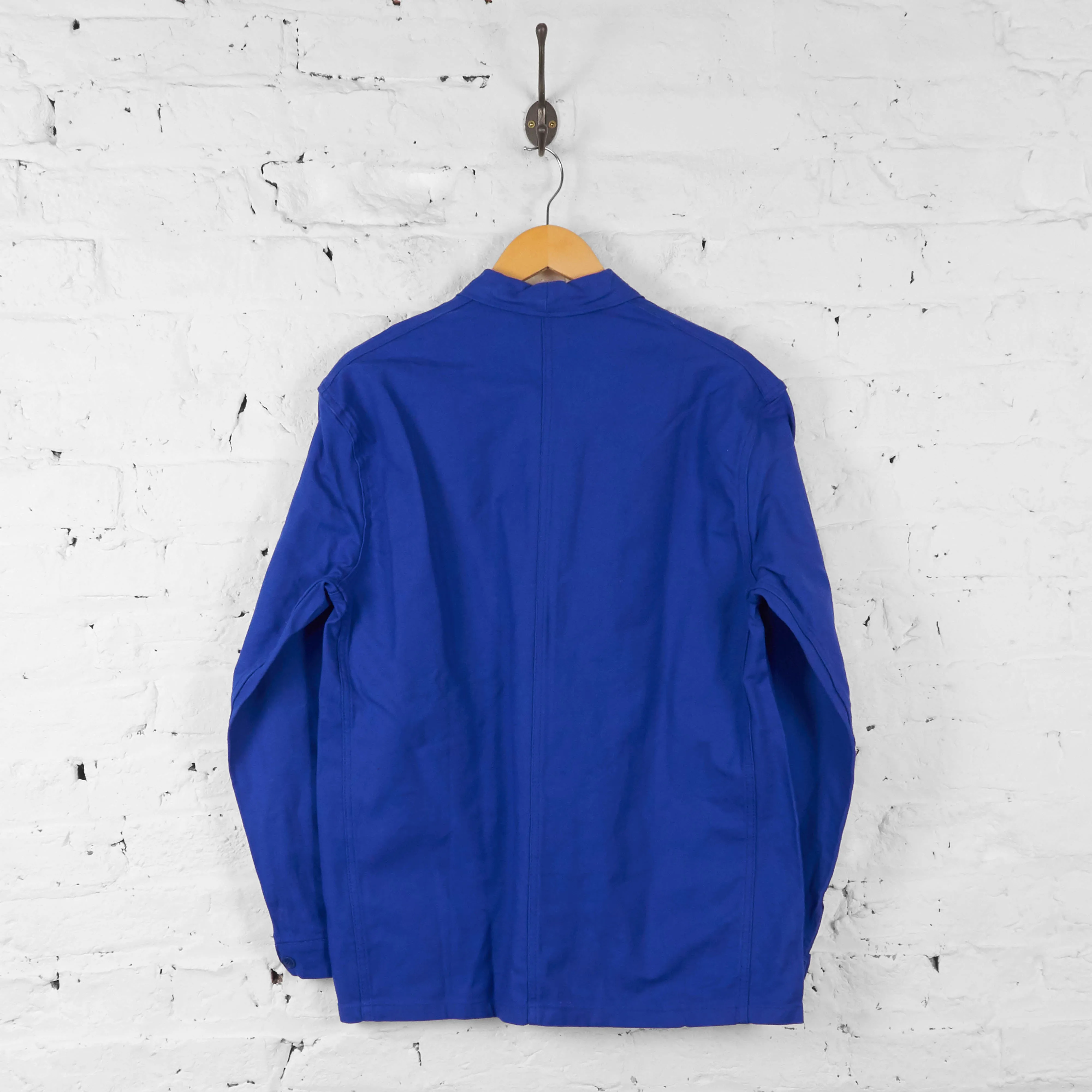 Vintage Workwear Chore Jacket - Blue - L