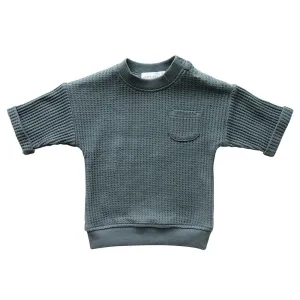 Waffle Easton Top aus 100% Bio-Baumwolle - Goldie Kollektion