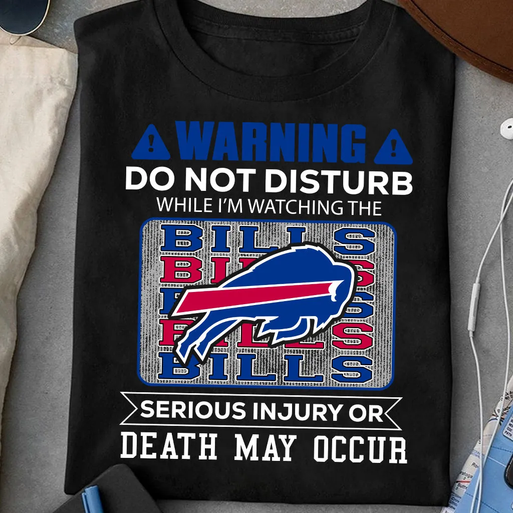 Warning Do not Disturb Shirt - BFLB