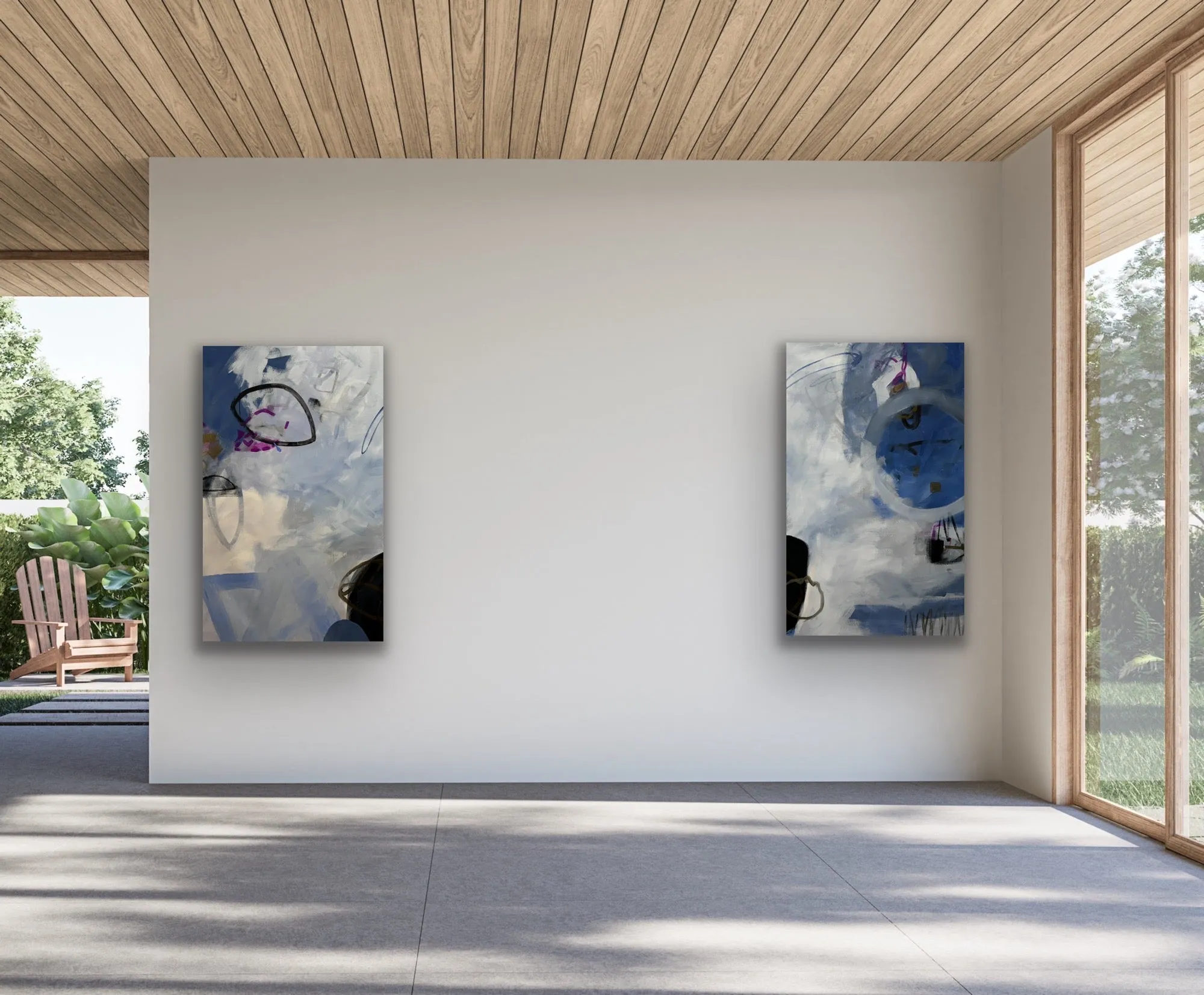 Wedded Pair 60x72 (60x36 each)