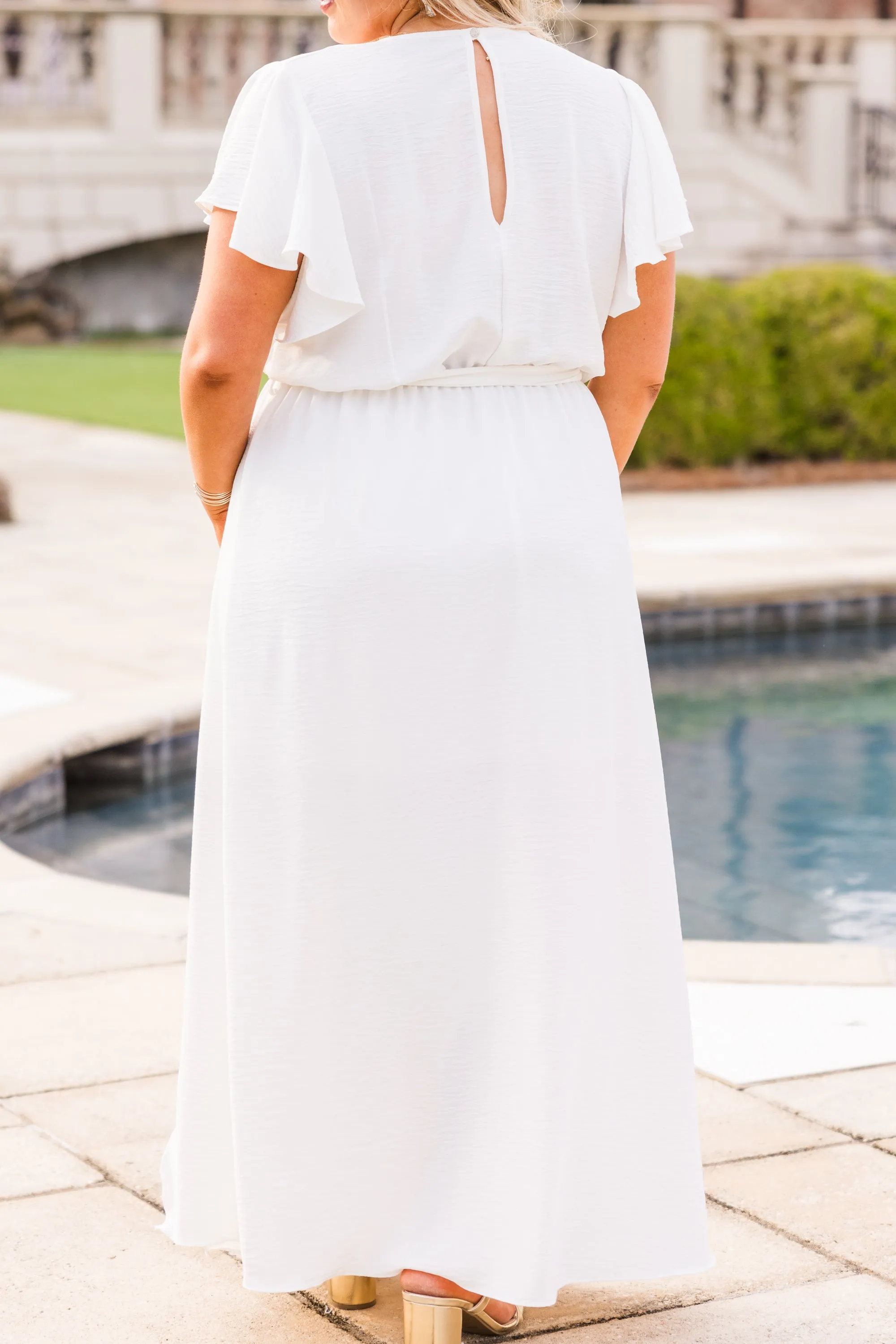 West Coast Sun Dress, White