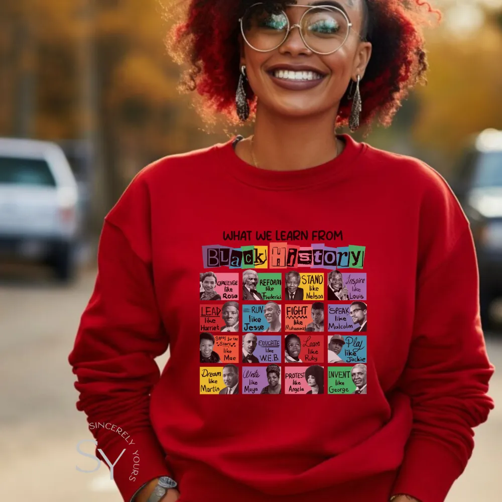 What We Learn From Black History Shirts