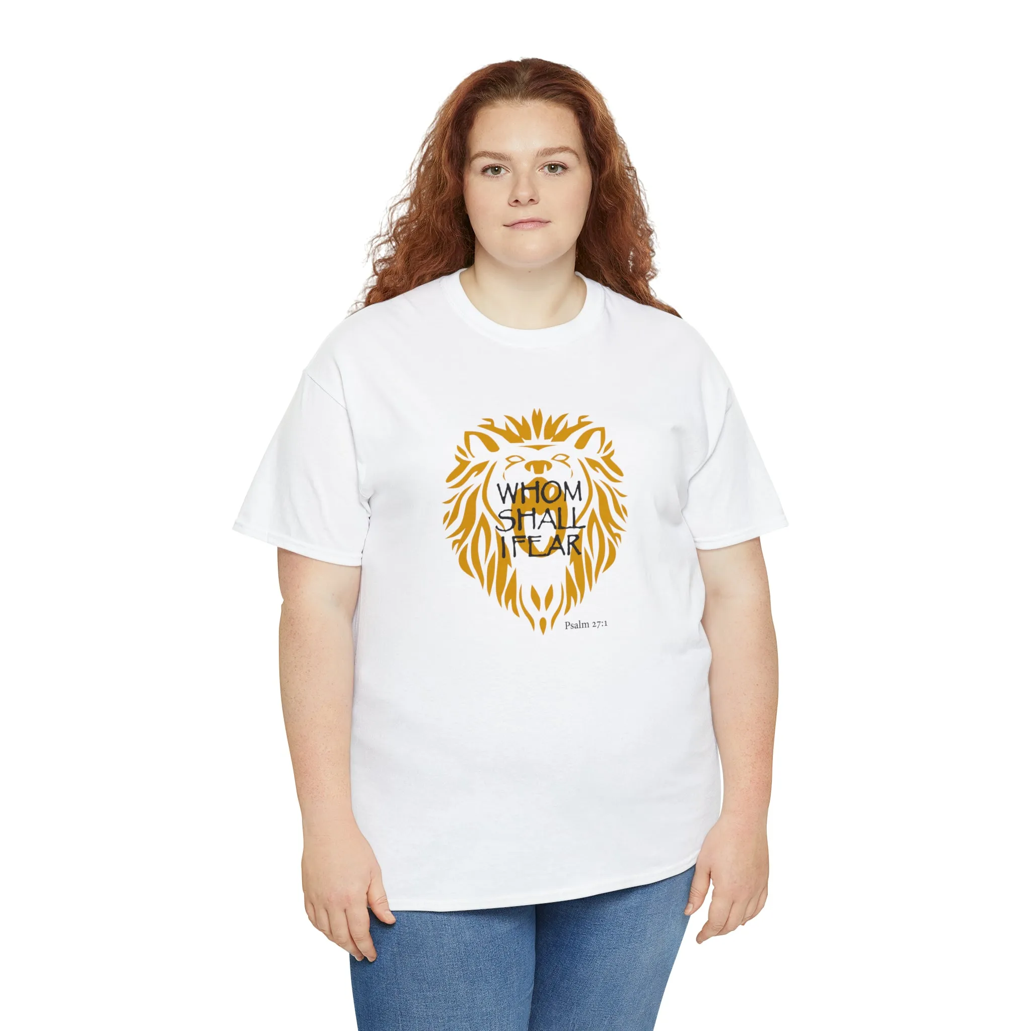 Whom Shall I Fear Men’s Unisex Heavy Cotton Tee