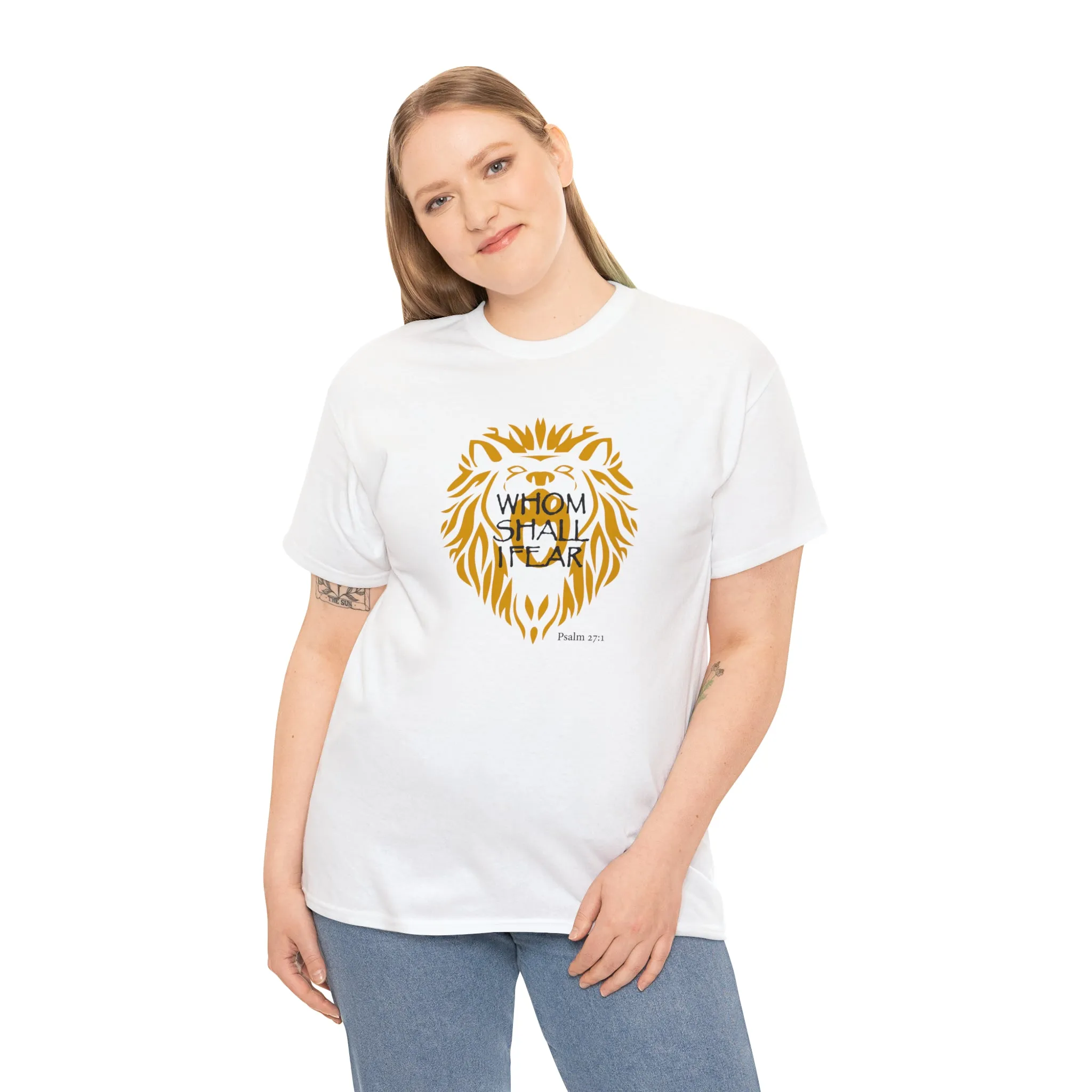 Whom Shall I Fear Men’s Unisex Heavy Cotton Tee