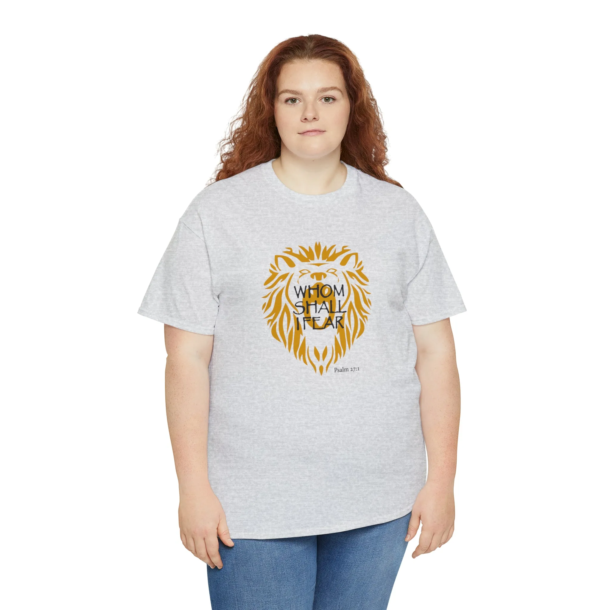 Whom Shall I Fear Men’s Unisex Heavy Cotton Tee