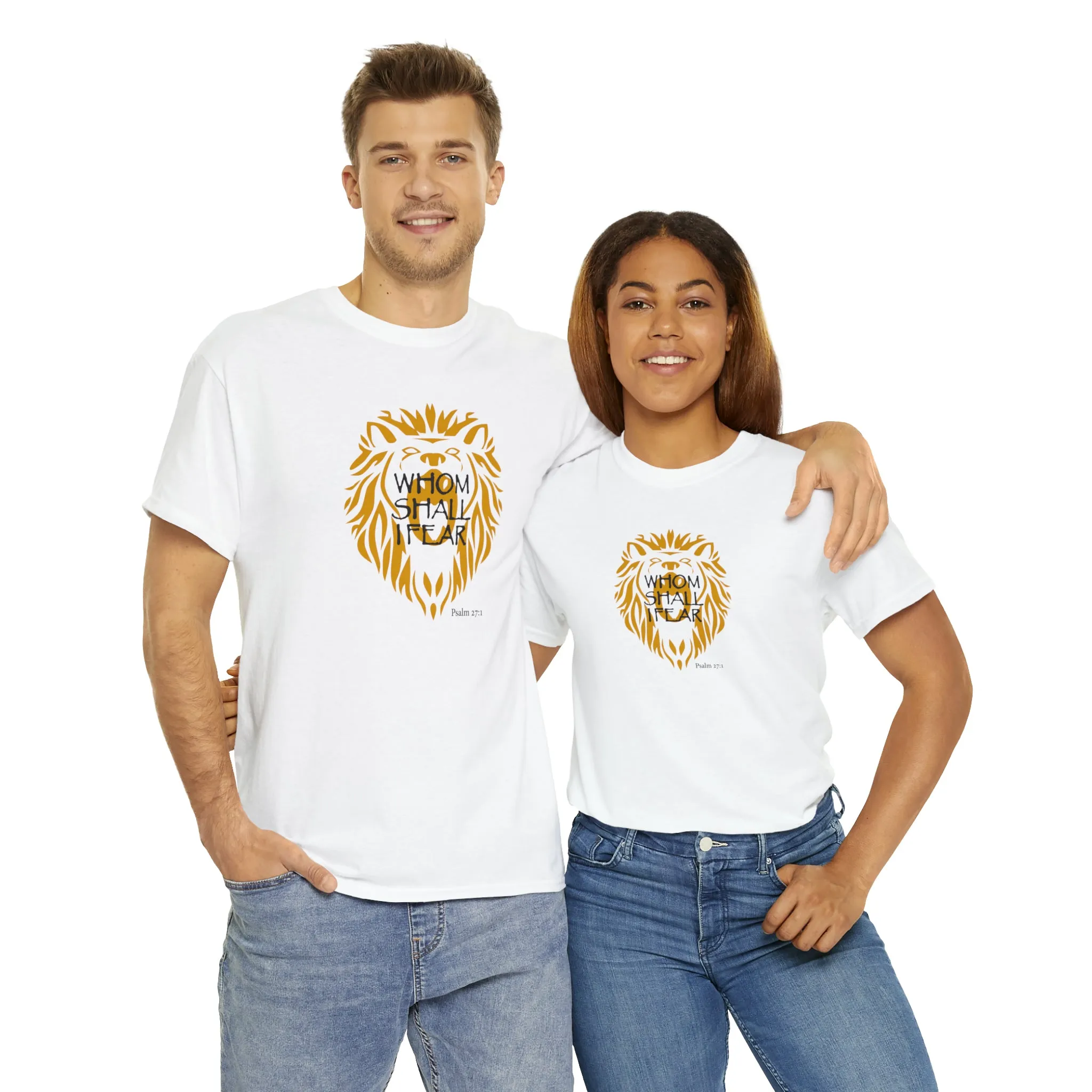 Whom Shall I Fear Men’s Unisex Heavy Cotton Tee