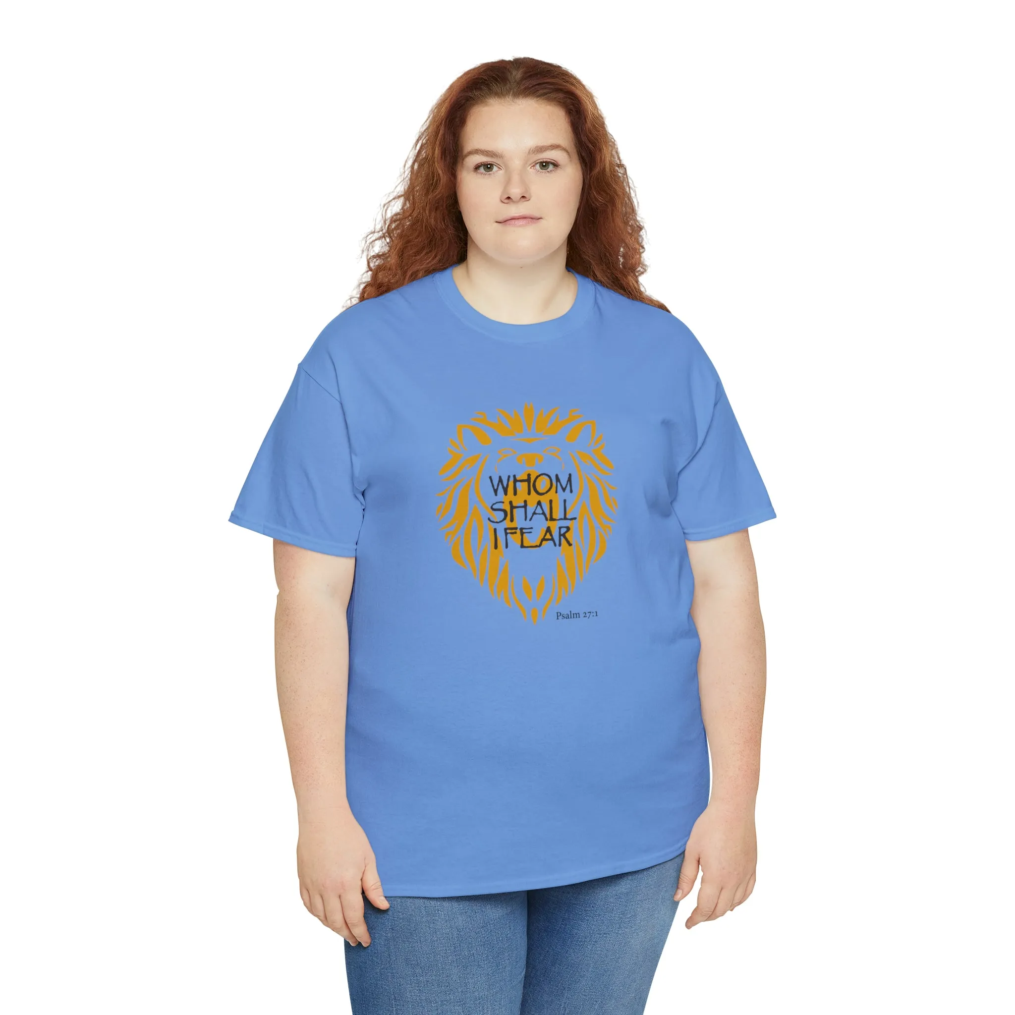 Whom Shall I Fear Men’s Unisex Heavy Cotton Tee
