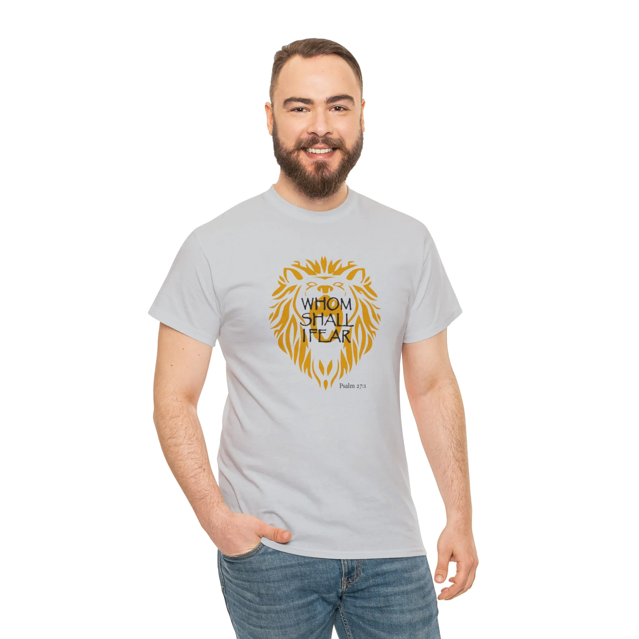 Whom Shall I Fear Men’s Unisex Heavy Cotton Tee
