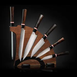 William Henry Kultro Ebony Gourmet Knife Set