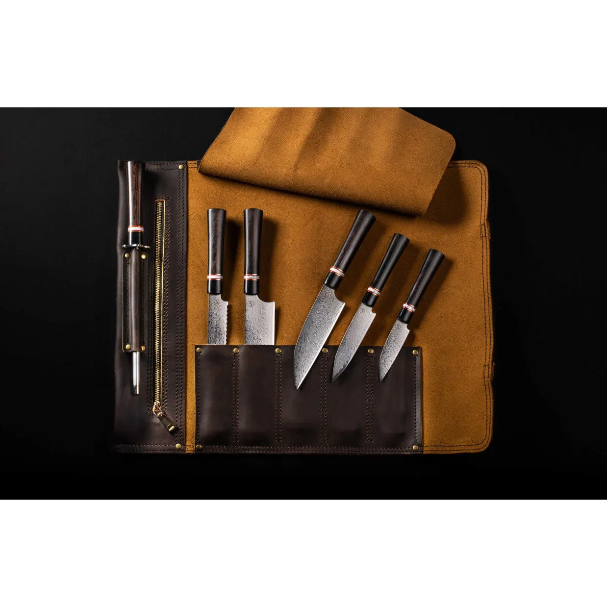 William Henry Kultro Ebony Gourmet Knife Set