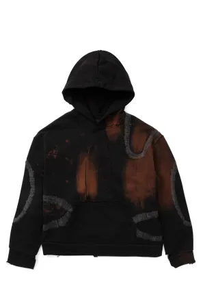 WINDOWED HOODED PULLOVER