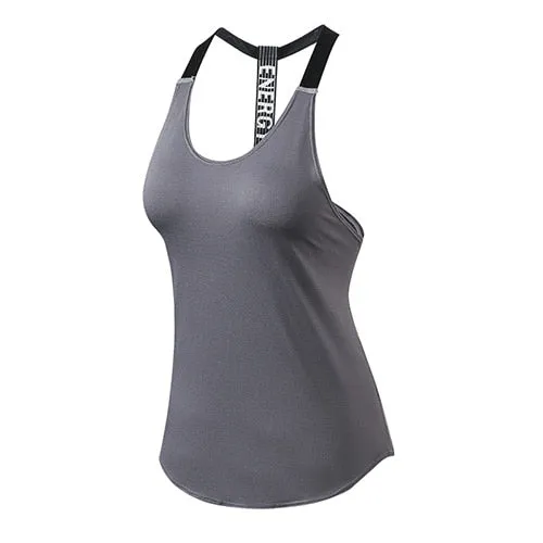 Women Sport Yoga Crop Top Shirt