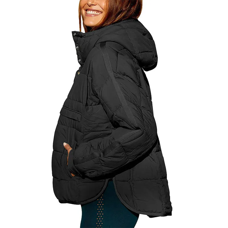 Women's Winter Warm Loose Hoodie Coat