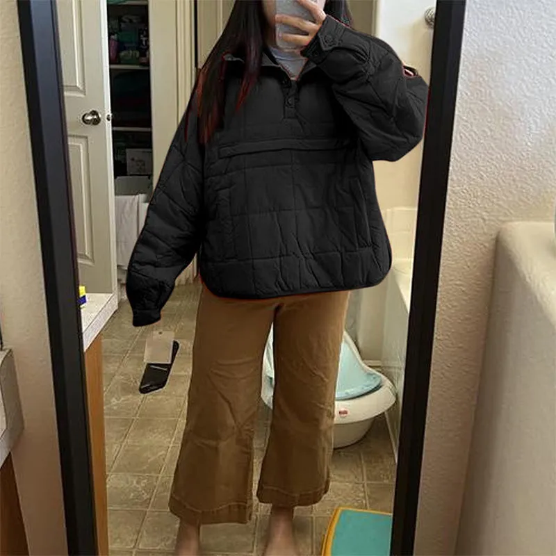 Women's Winter Warm Loose Hoodie Coat