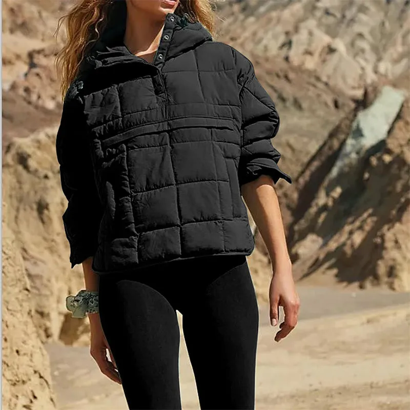 Women's Winter Warm Loose Hoodie Coat