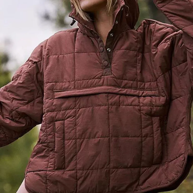 Women's Winter Warm Loose Hoodie Coat