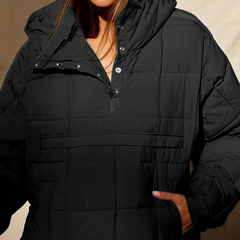 Women's Winter Warm Loose Hoodie Coat