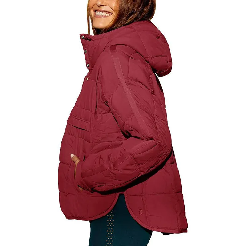 Women's Winter Warm Loose Hoodie Coat